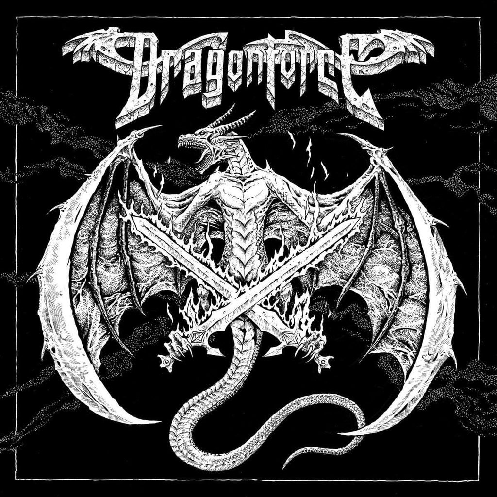 Dragonforce self titled album cover 2026
