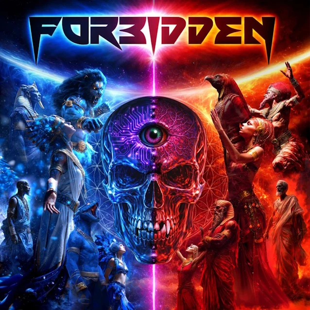 Cover artwork for Forbidden's self-titled album 2026