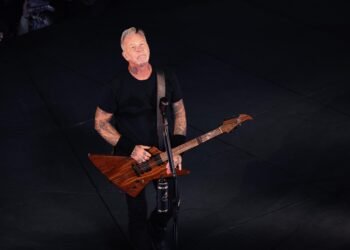 Metallica performs live at Sphere, Las Vegas, Nevada, on October 10, 2026